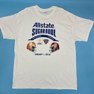 2018 SUGARBOWL New Orleans Alabama vs Clemson Graphic T-Shirt